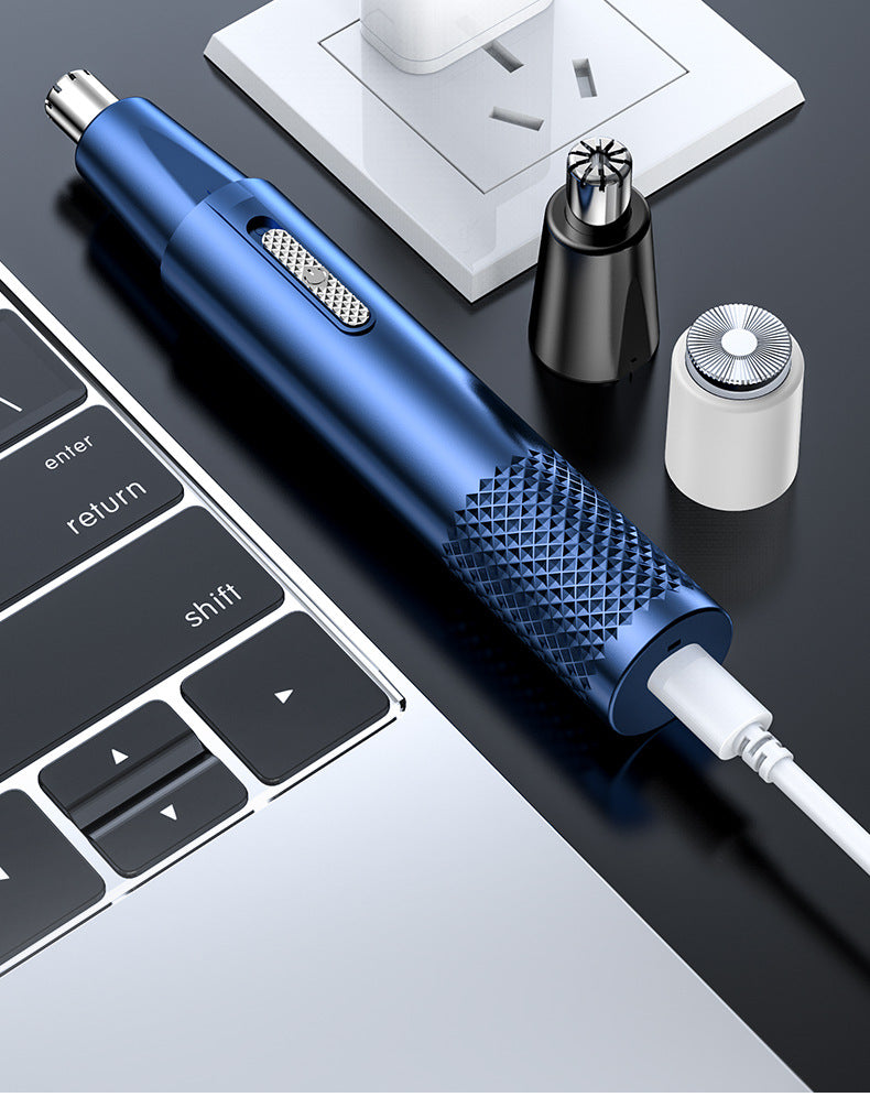 Manufacturer's New Electric Nose Hair Trimmer for Men and Women, Wholesale Two-In-One Portable Hair Removal Device by PDG ibma