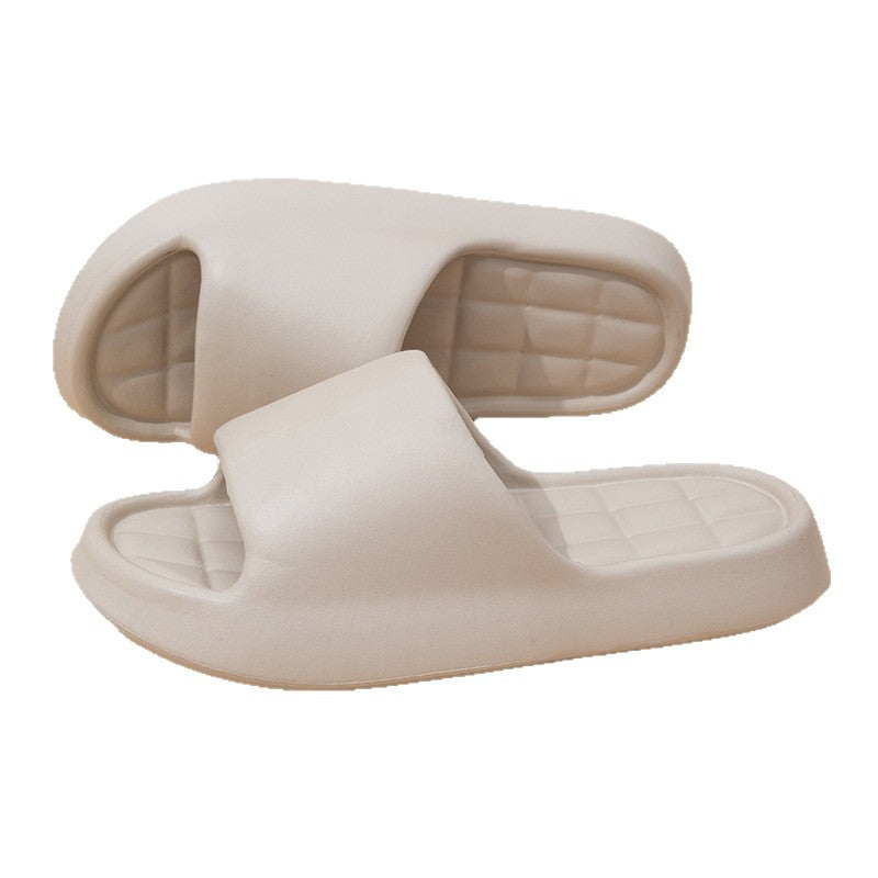 Stepping on excrement feeling sandals and slippers women's summer new home non-slip bathroom home men's eva cool tray factory wholesale cross-border
