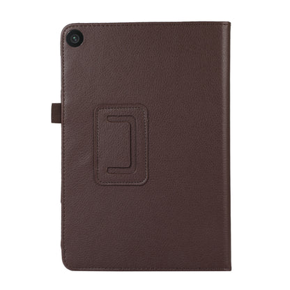 Suitable for Lenovo M10 three generation TB328 tablet computer litchi pattern full edge protective cover