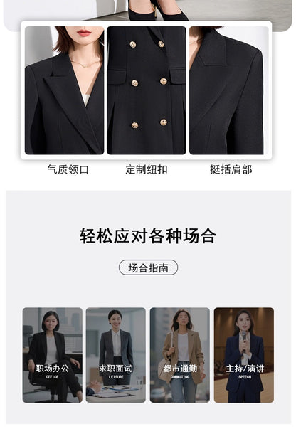 French Hepburn Style Small Black Dress High Sense High Cold Royal Sister Fried Street Small Fragrance Style Pleated Professional Suit dress Summer