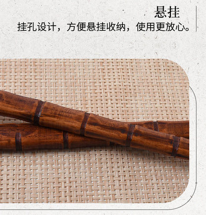 Household Long-Handled Wooden Bamboo Back Scratcher for the Elderly, Durable, Eco-Friendly, Self-Sufficient, a Tool for Scratching the Back and Relieving Itchiness