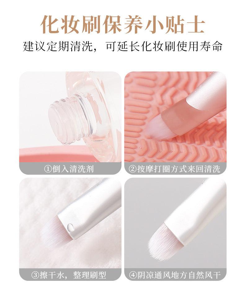 Xixi light feather eye shadow deep brush soft bristles natural blooming novice makeup artist beauty tools