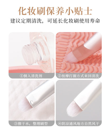 Xixi light feather eye shadow deep brush soft bristles natural blooming novice makeup artist beauty tools