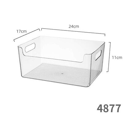 Desktop Storage Box Dormitory Cosmetics Transparent Basket Acrylic Drawer Mask Organizer Box Snack Sundry Storage Rack
