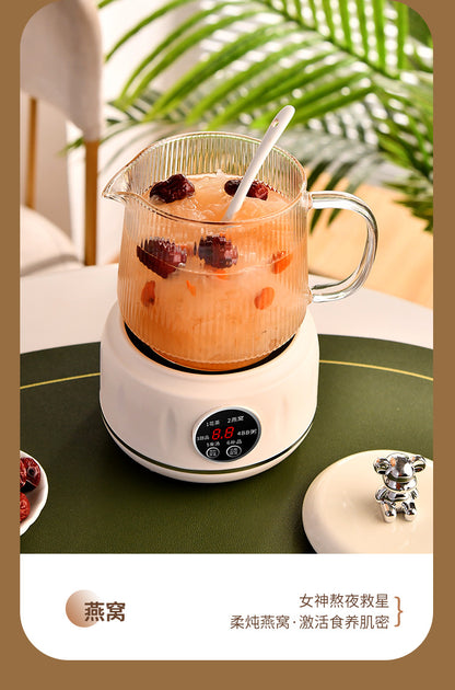 Multifunctional Health Cup Electric Stew Cup Small Mini Heating Water Cup Tea Boiling Pot Hot Milk Office Artifact
