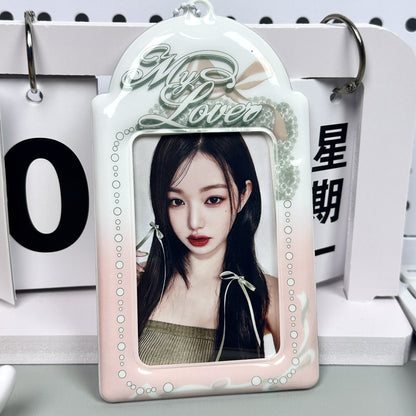 Supply Original Card Sleeve Small Card PVC Earth Flavor Star-chasing Aidou Campus Card Storage Card Bag Display Pendant Protective Cover