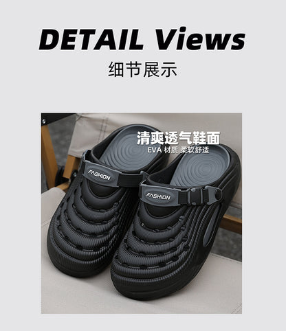 Trendy Men's Clogs Summer 2025 New Non-Slip Beach Surgical Operating Room Driving Outdoor Sandals Men's