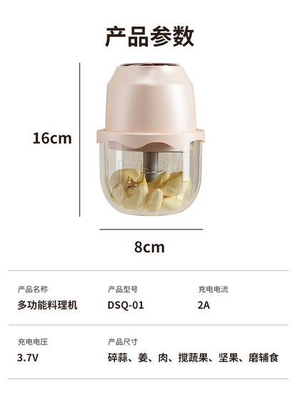 Garlic Masher Kitchen Tool, Food Processor, Meat Grinder, Garlic Crusher, Garlic Grinder, Garlic Paste, Minced Garlic, Garlic Puree