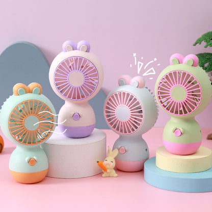 New cross-border foreign trade handheld fan portable summer usb fan dormitory desktop mini fan