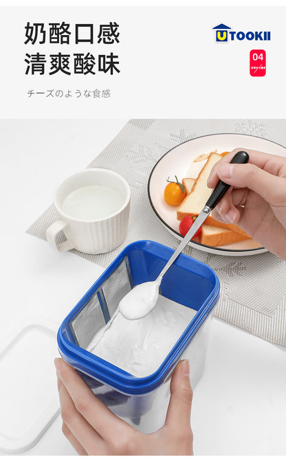 Cross-border yogurt filter homemade Greek yogurt machine cold extraction whey separator cheese soy milk cleaning net artifact
