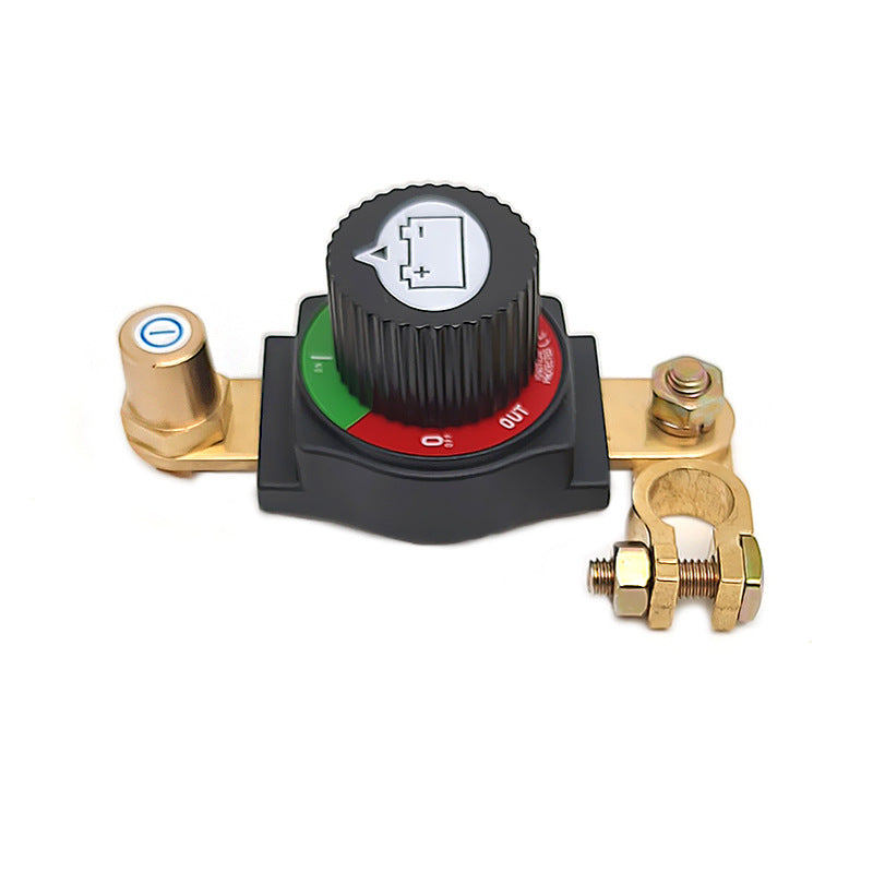 New Detachable Knob Power-Off Switch with Adjustable Angle 12V24V Car and Truck Anti-Leakage Power Supply Main Switch