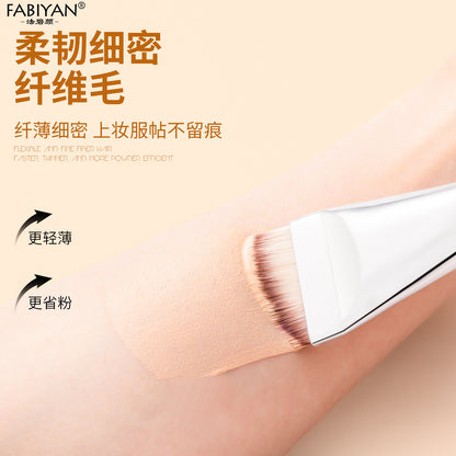 Cross-border oblique head foundation concealer makeup brush mask foundation liquid seamless application professional beauty tools manufacturers wholesale