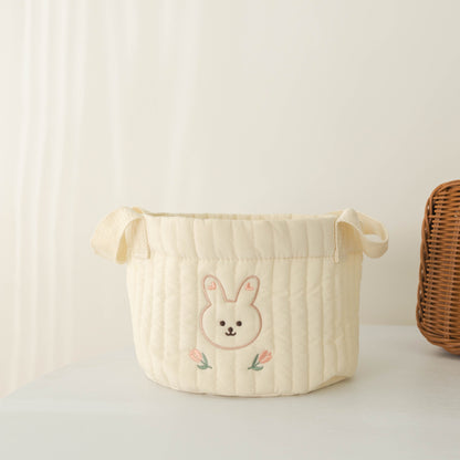 Ins Storage Basket Baby Diaper Clothes Toy Fixing Bag Bedding Storage Multi-use Storage Bag