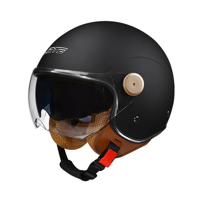 3c certified motorcycle helmet electric car helmet Harley universal battery car Four Seasons universal personality half helmet