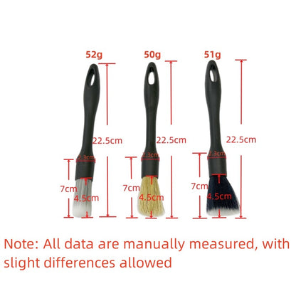 car interior air conditioning air outlet 5pcs cleaning brush cleaning details brush gap cleaning brush car wash brush