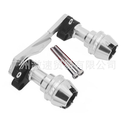 Suitable for Wuyang Honda Nwt150 Modified Accessories Exhaust Anti-Fall Stick Front Wheel Front Fork Cup Protection Anti-Fall Ball