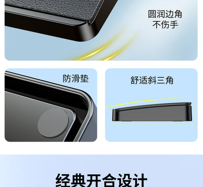 Mechanical Keyboard Hand-held Mouse Wrist Pad Desktop Palm-held Storage Box Female Office Typing Wrist Pad 87 Key Code Word