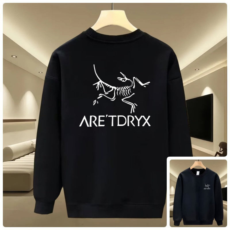 Bird House American-Style Trendy Brand Printed Casual Stylish Sweatshirt for Men and Women, Loose Slimming Plus-Size Top, Foreign Trade Surplus Jacket