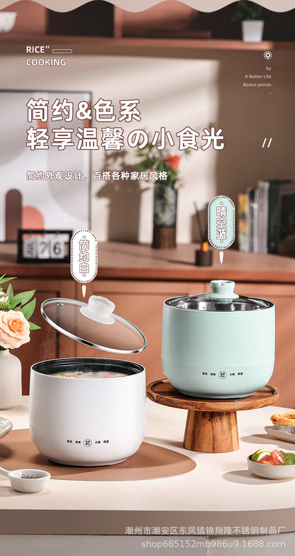 Mini Electric Rice Cooker Small Intelligent Multi-functional Household Dormitory Electric Non-stick Cooker Electric Rice Cooker Small Electric Cooker