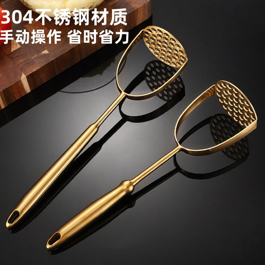 Stainless steel sweet potato masher household potato press kitchen tool manual multi-function masher potato press by PDG ibma