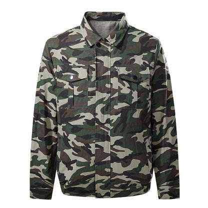 Air-Conditioned Clothing Men's Summer Outdoor Labor Protection Work Clothes Charging Refrigeration Welder High Temperature Heatstroke Prevention Cooling Fan Clothing