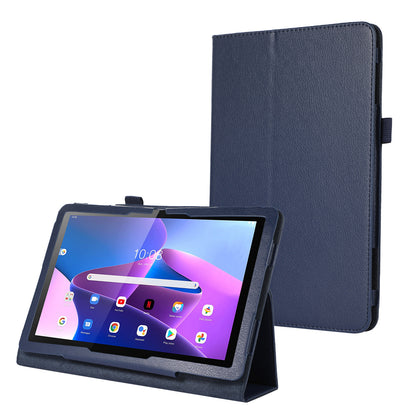 Suitable for Lenovo M10 three generation TB328 tablet computer litchi pattern full edge protective cover