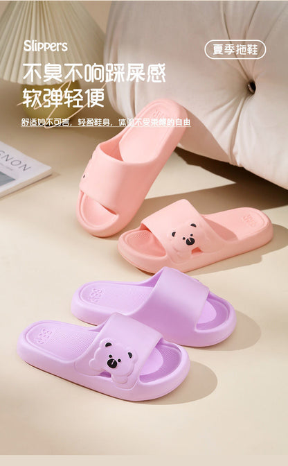 Eva Slippers Women's Summer New Style Wearing Indoor Home Bathing and Shit Feeling Sandals and Slippers Women's Summer Household