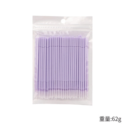 New wholesale long head cotton swab eyelash tattoo nail cleaning cotton swab eyelash disposable long thread cotton swab