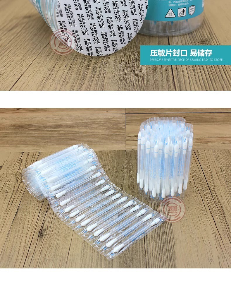 Household Disposable Iodophor Cotton Swabs Portable Baby Navel Disinfection Iodine Cotton Swabs Travel Cleaning Alcohol Disinfectant
