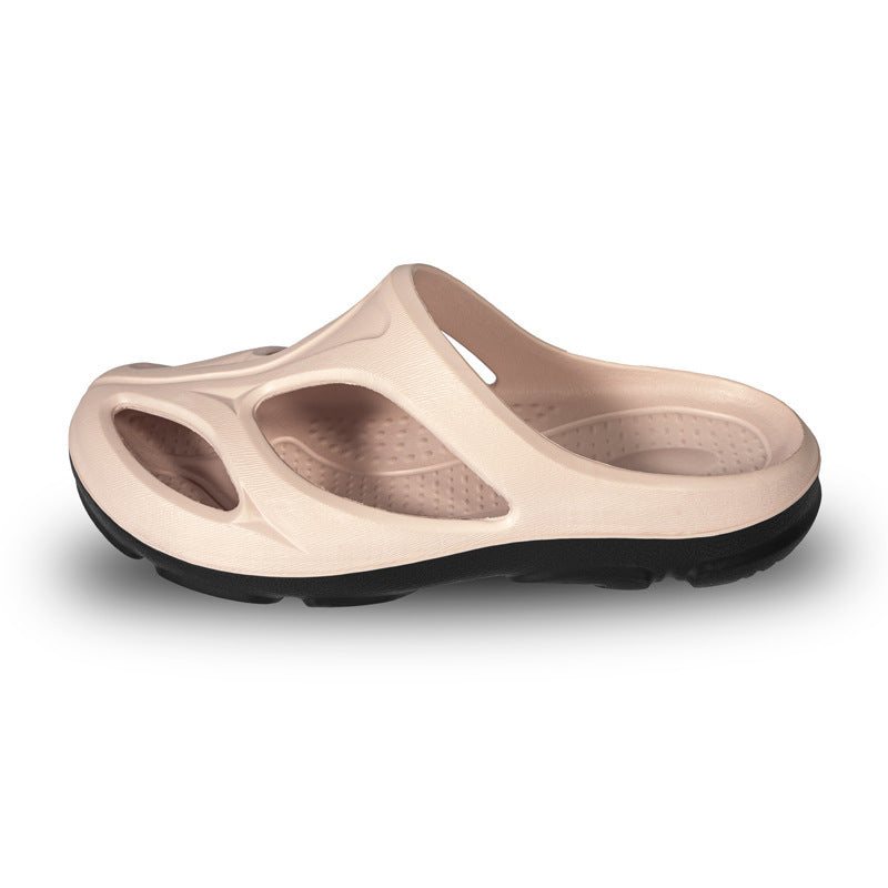 Cross-Border Outdoor Thick-Soled Sandals, Hollow Eva Shaped Water Sandals, Non-Slip Clogs, Men's and Women's Beach Sandals, Slippers