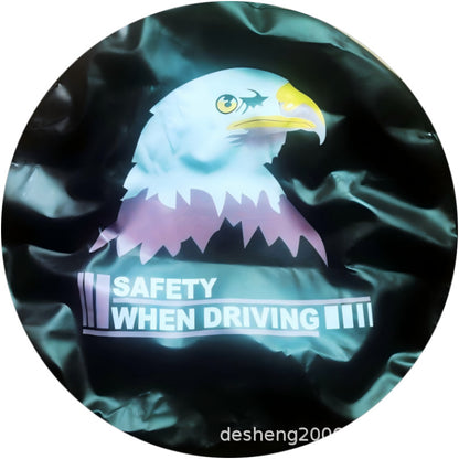 Source factory car tire protective cover tire cover spare tire cover protective cover thickened tire cover all black tire cover