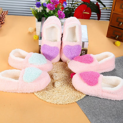 New autumn and winter moon shoes with thick warm spring and autumn pregnant women slippers non-slip home shoes a generation of hair
