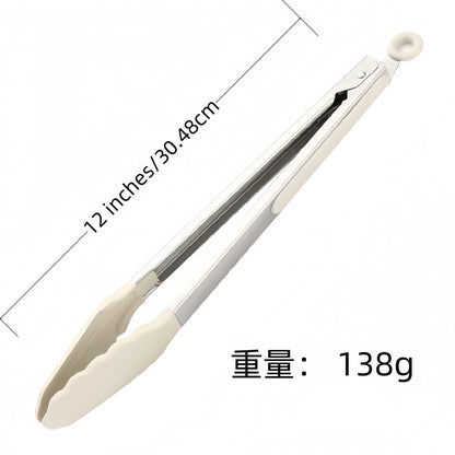 Cross-border Clip Kitchen Barbecue Clip Food Clip Silicone Clip Anti-scalding Clip Bread Fried Steak Clip Barbecue Clip