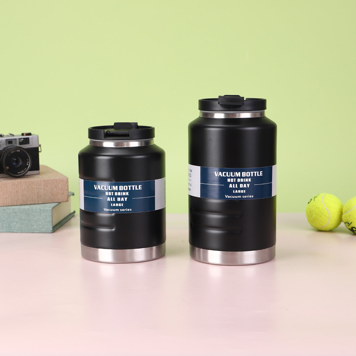 Cross-Border New 304 Stainless Steel Thermos Cup Large Capacity Ton Barrel Outdoor Portable Ice Bucket Wholesale