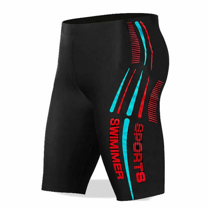 Men's Swimming Trunks New Arrival Pants Quick-Drying Elastic Anti-Drying Seaside Holiday Swimming Beach Trunks Casual Swimming Trunks