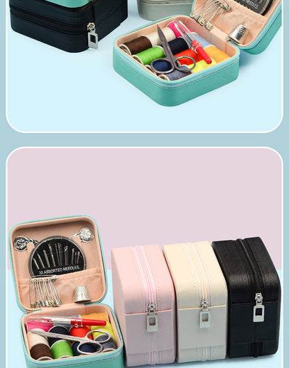 Sewing Box Household High-Quality Dormitory Sewing and Mending Sewing Kit Portable Wedding Sewing Kit Practical Sewing Thread Box
