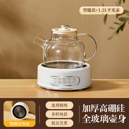 Health Pot Multi-functional Home Office Full Glass Flower Tea Pot Large Capacity Kettle Boiling Tea Pot Gift Box Gift