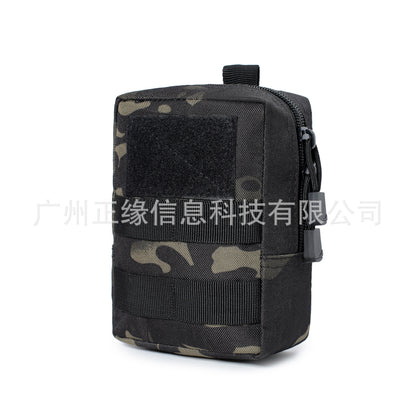 600D outdoor commuter bag molle accessory bag EDC tool coin purse camouflage sports mobile phone waist bag