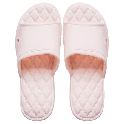 Feeling of stepping on excrement EVA men's and women's bathroom spring and summer home soft bottom household indoor bath sandals and slippers Outdoor