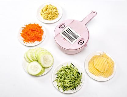 Multi-functional vegetable cutter flapper potato silk artifact coarse silk household grater does not hurt hands wipers slicer