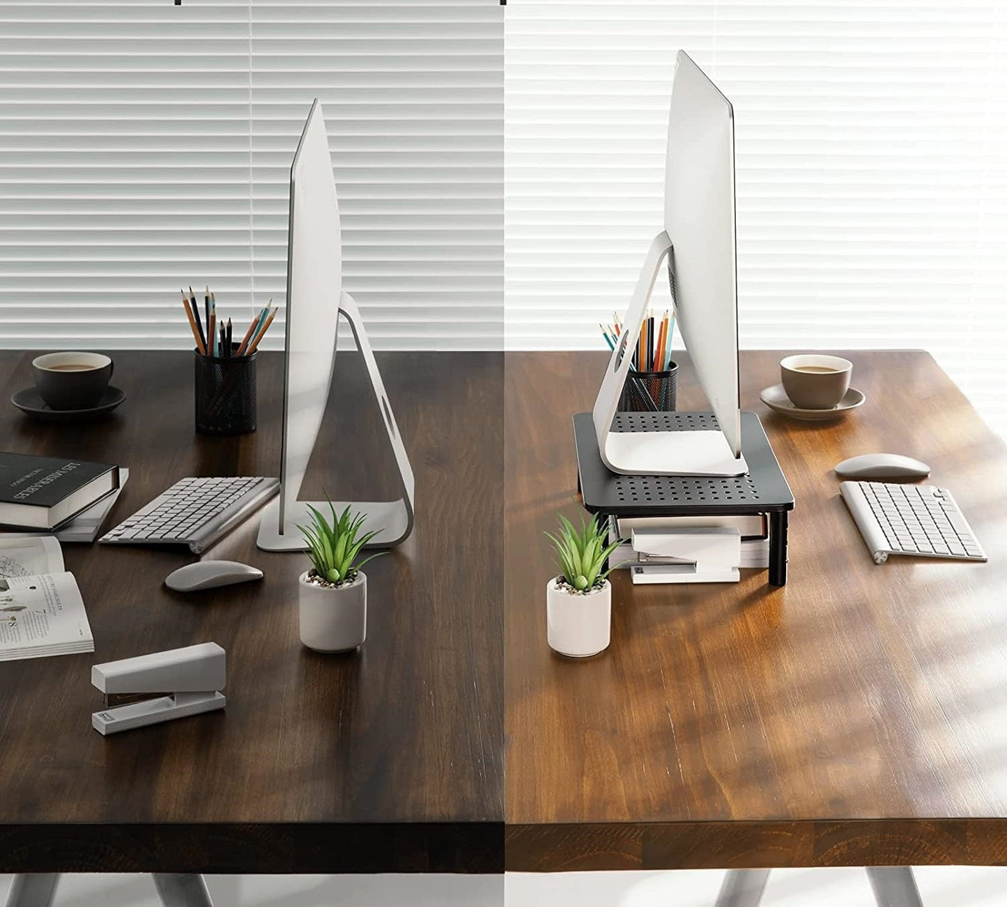 Spot Computer Display Heightening Base Height Adjustable Tool-Free Installation Monitor Heightening Stand