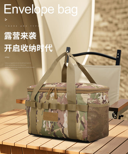 in stock Niuniu Outdoor Camping Storage Bag Large Capacity Camouflage Handbag Tear Resistant Material Tactical Bag Wholesale