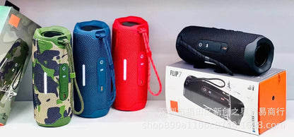 For foreign trade FLIP 60000 flower tube 7 generation bluetooth speaker wireless mini outdoor portable subwoofer waterproof audio