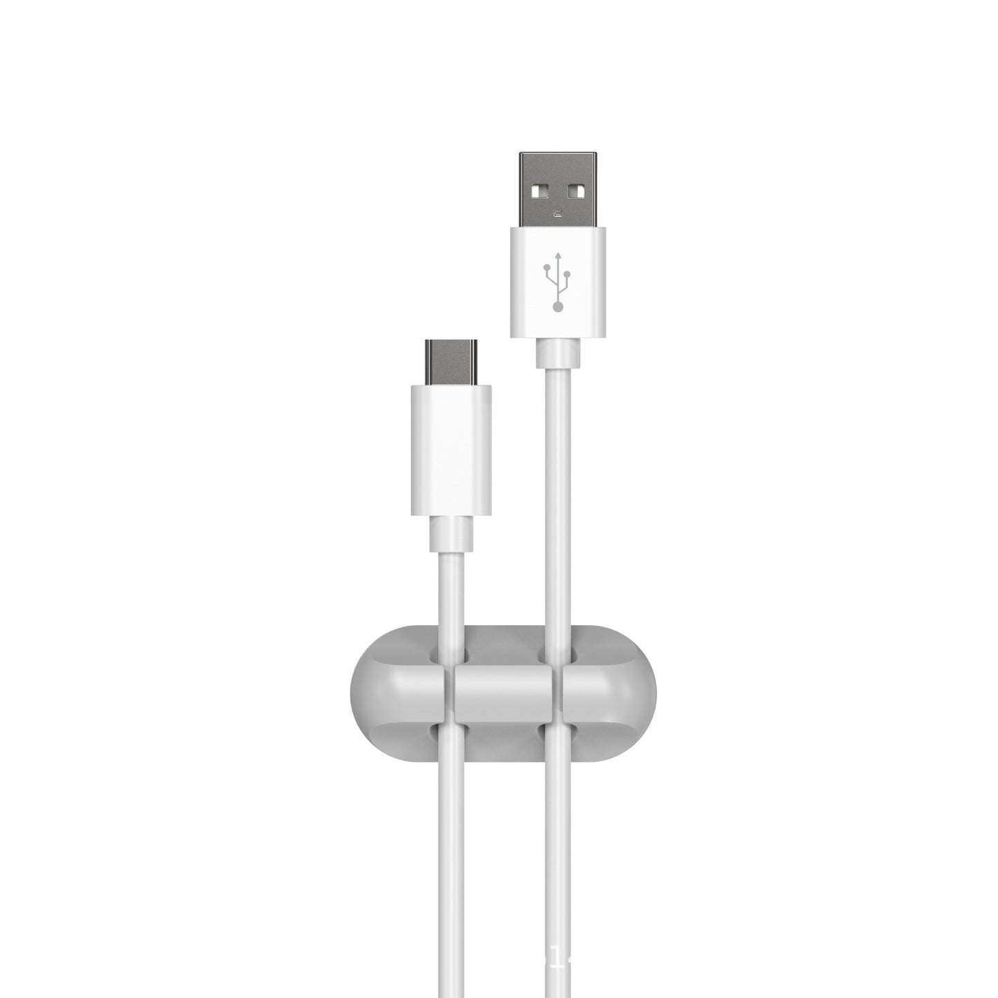 New desktop charging data cable holder multi-port creative storage wire silicone cable organizer hub
