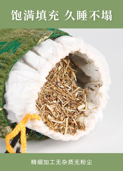 Mugwort Cervical Spine Pillow Mat Cylindrical Pillow Pure Mugwort Household Cervical Spine Cylindrical Candy Mugwort Pillow Manufacturer Wholesale