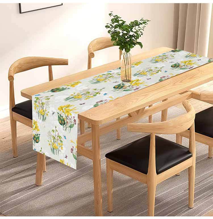 Amazon New Daffodil Table Flag Printing Simple Style Living Room Kitchen Dining Table Decorative Table Amazon Tablecloth