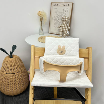 Ins Nordic Style Baby Dining Chair Children's Growth Chair Cushion Baby Dining Chair Cushion Waterproof and Urine-proof Sitting
