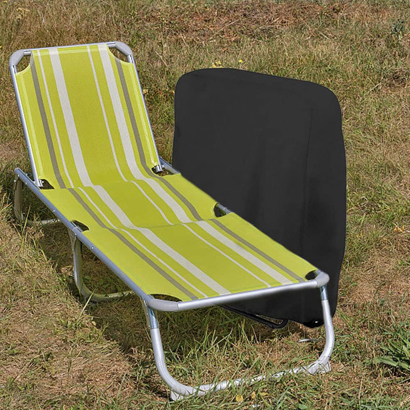 210D Folding Recliner Cover Balcony Garden Courtyard Anti-Blow Dustproof Cover Protective Cover Windproof and Uv Resistant