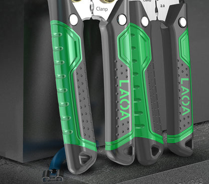 La a Stainless Steel Multifunctional Wire Stripping Pliers Electrician Special Pliers Tool Collection Electrician Pliers Wire Stripper Wire Cutter