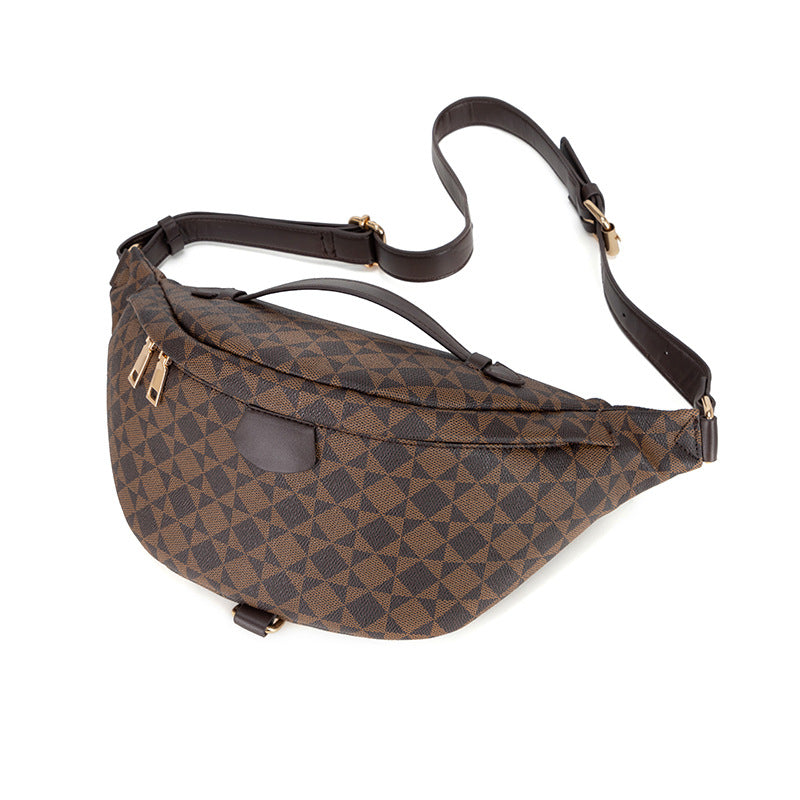 Wear-Resistant Waist Bag for Construction Site Work for Men and Women 2025 Spring and Summer New European and American Casual Versatile Trendy Big-Name Outdoor Chest Bag